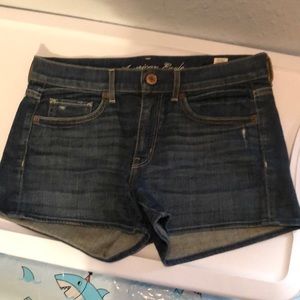 AE High Waist Denim Shorts